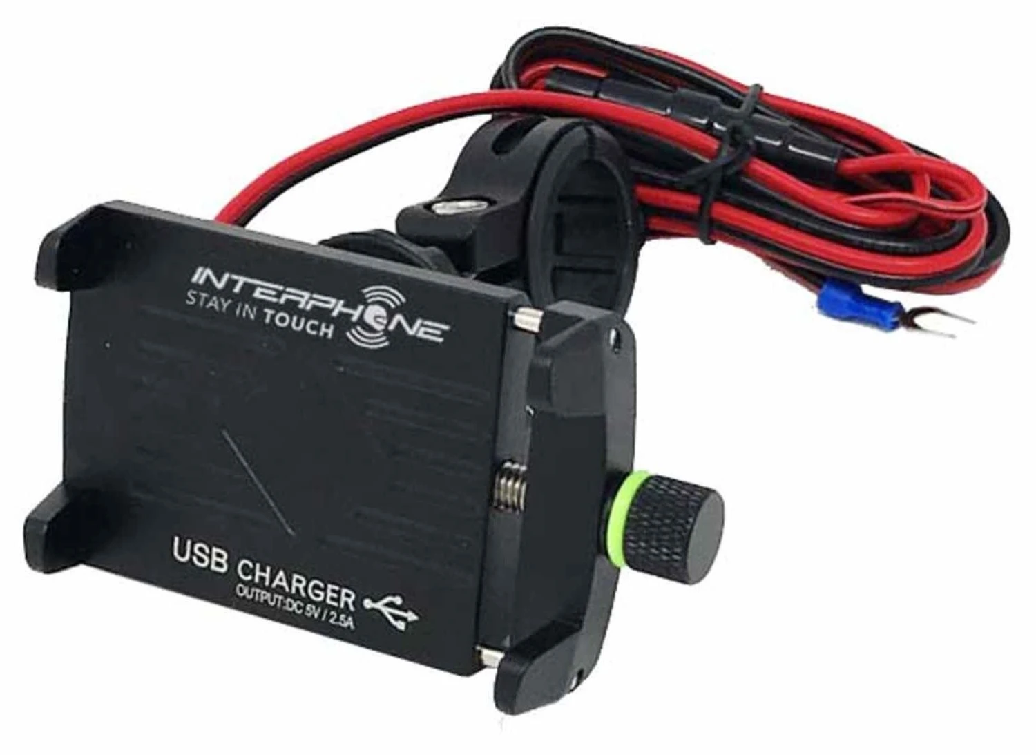 Motocrab EVO Alu USB Telefoonhouder 1 Motocrab EVO Alu USB Telefoonhouder