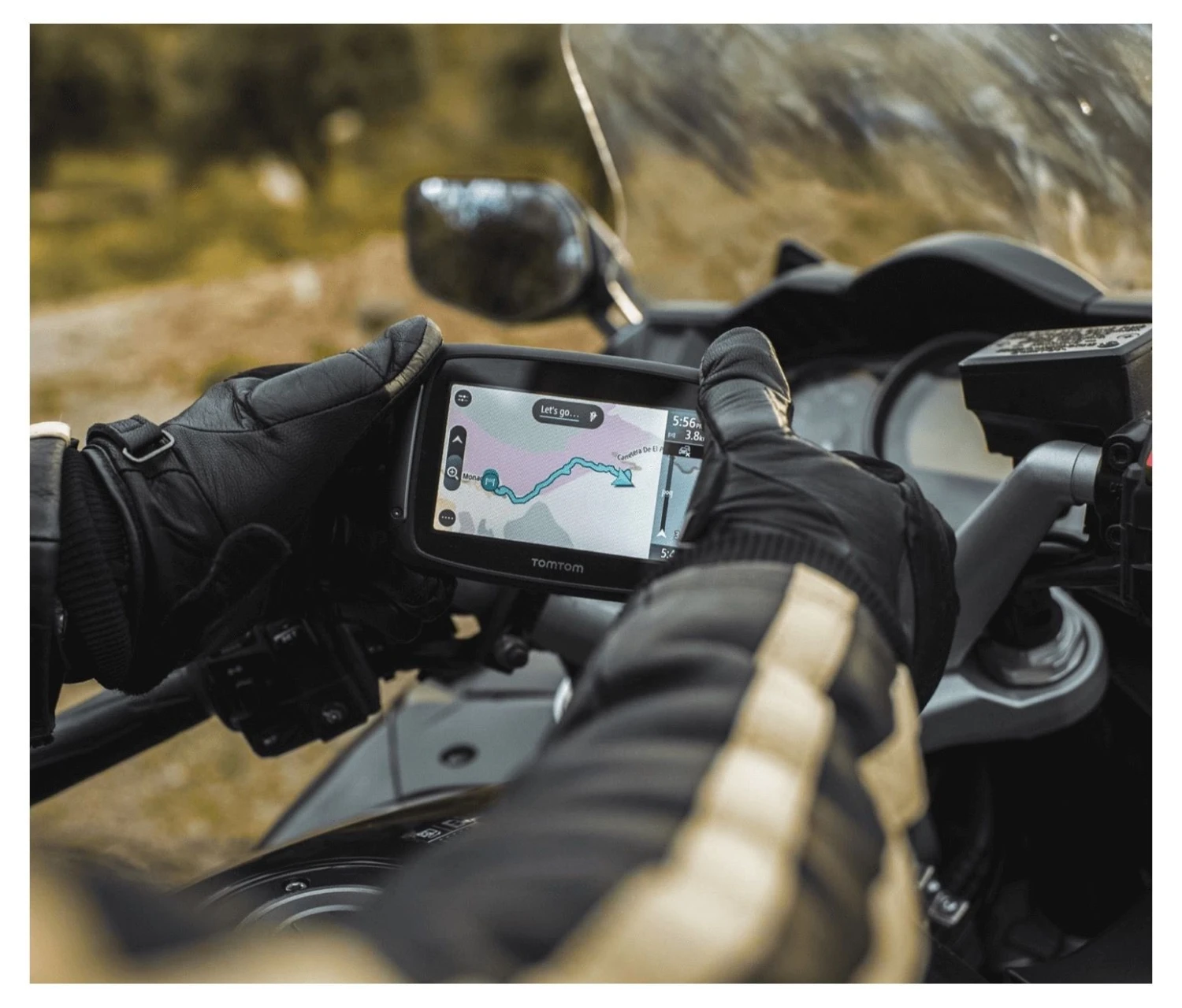 RIDER 550 World Motornavigatie 5 RIDER 550 World Motornavigatie - Afbeelding 5