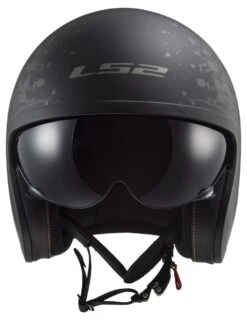 Richa OF599 Spitfire Black Flag Motorhelm -Dainese Winkel 019479 114 6 LS2 OF599 Spitfire Flag