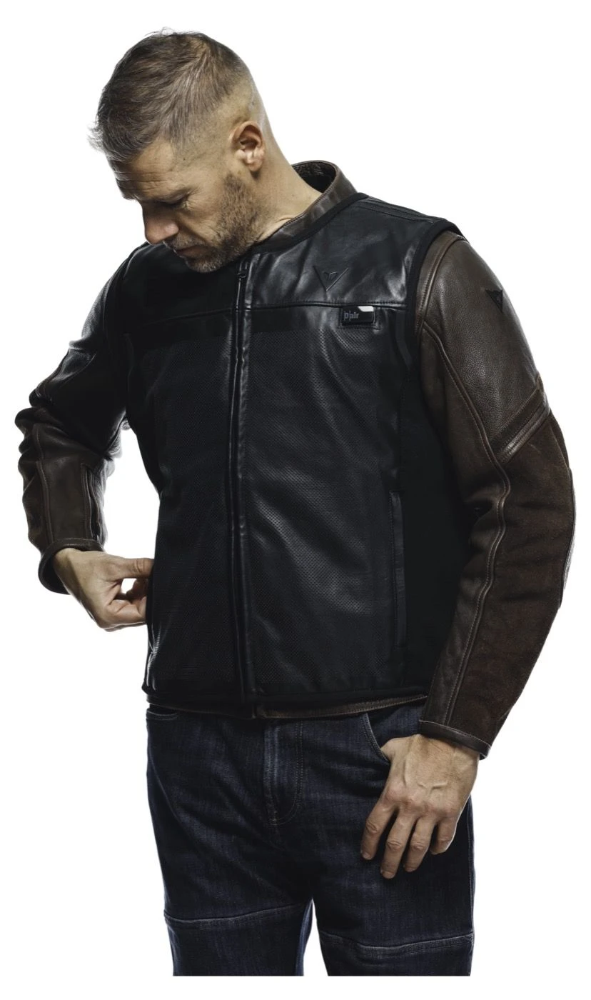 Dainese Leather Smart Jacket D-Air Airbagvest 4 Dainese Leather Smart Jacket D-Air Airbagvest - Afbeelding 4