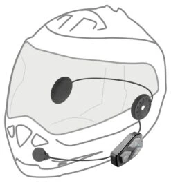 Richa U-COM 3 Twin Bluetooth Headset 7 Richa U-COM 3 Twin Bluetooth Headset -Dainese Winkel 027950 000 3 Interphone UCOM3 Twin Bluetooth Headset