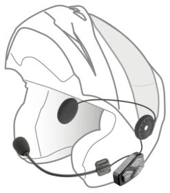 Richa U-COM 3 HD Bluetooth Headset -Dainese Winkel 027951 000 4 Interphone UCOM3 HD Bluetooth Headset