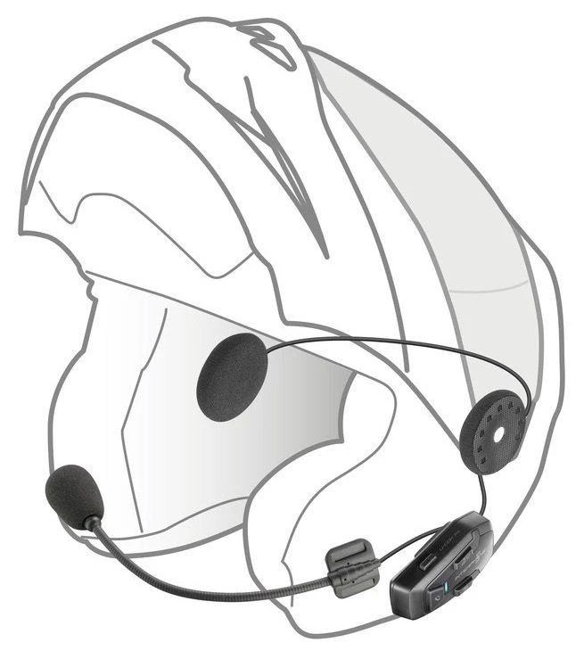 Richa U-COM 7R Bluetooth Headset 6 Richa U-COM 7R Bluetooth Headset - Afbeelding 6